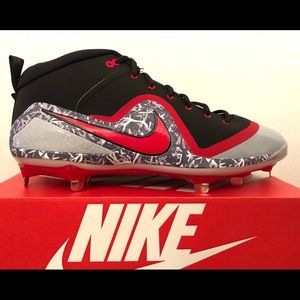 Nike Zoom Trout 4 Mid Metal Baseball Cleats